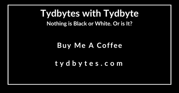 Buy Me A Coffee - Richard Edward Ward - tydbytes.com